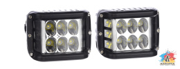 SHARK LED HOMOLOGACJA E9, 2 SZTUKI 45W