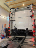 Listwy na tył kabiny pod ledy do Scania Next Generation
