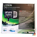 LEDSON Pług świetlny LED z wysokim, niskim, pozycyjnym światłem, wskaźnik (szkło hartowane z funkcją grzania!)