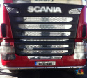Grill nierdzewny Inox super lustro Scania 2010-2013 / G400