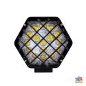 Lampa Robocza M-TECH ECONO WLE53 - 4" 16x3W Hex 48W 12-30V 4D Spot