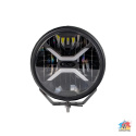 Driving light M-TECH BLACK SERIES 2x40W + 2x20W LED 12-48V 80W 9", round, dynamic position light - side bracket